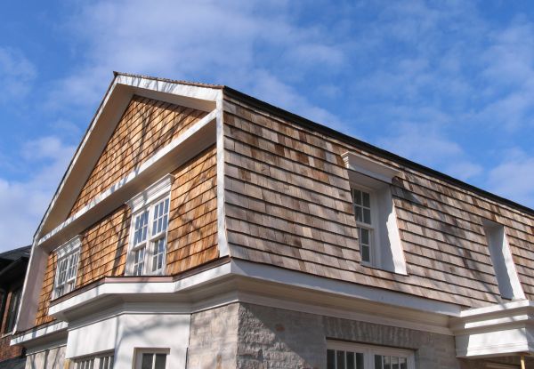 Shingle Siding Installation